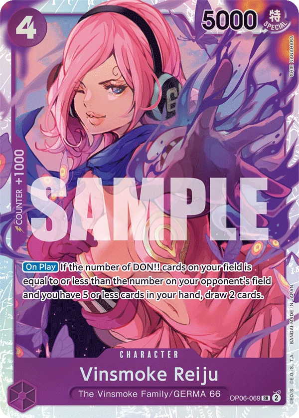 Vinsmoke Reiju OP06-069 – One Piece Card Game Character