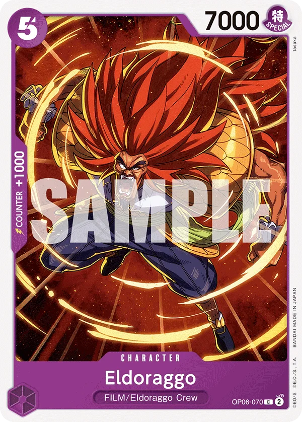 Eldoraggo OP06-070 – One Piece Card Game Character