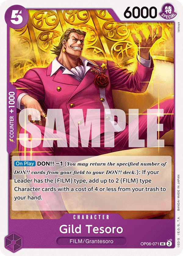 Gild Tesoro OP06-071 – One Piece Card Game Character