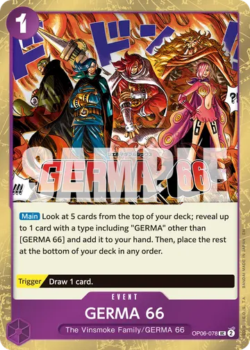GERMA 66 OP06-078 (Alternate art)