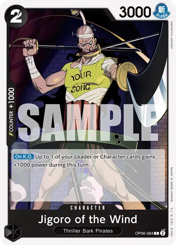 Jigoro of the Wind OP06-084