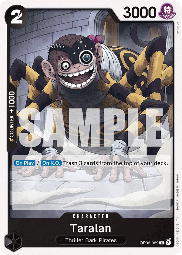 Taralan OP06-089 – One Piece Card Game Character