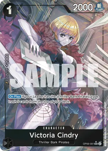 Victoria Cindry OP06-091 (Alternate art)
