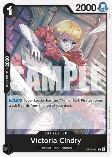 Victoria Cindry OP06-091 (Reprint)