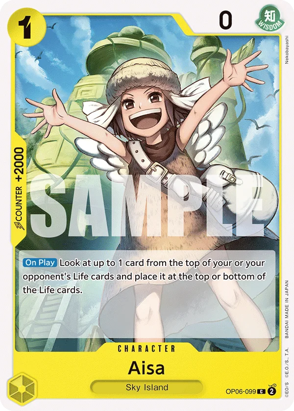 Aisa OP06-099 – One Piece Card Game Character