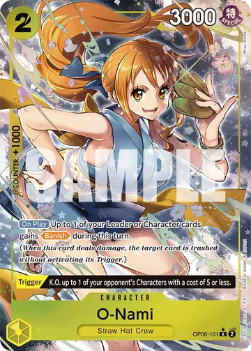 O-Nami OP06-101 (Alternate art)