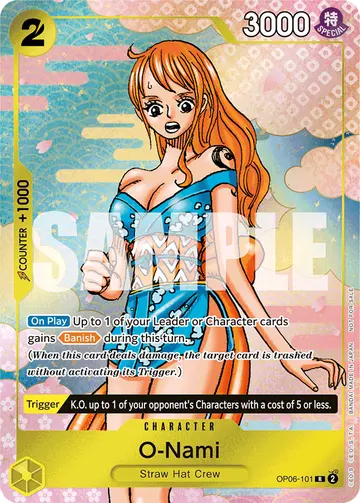 O-Nami OP06-101 (Alternate art)
