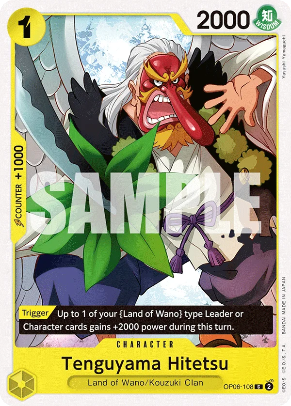 Tenguyama Hitetsu OP06-108 – One Piece Card Game Character