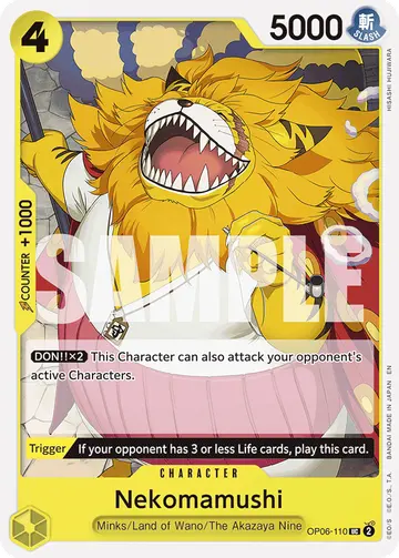 Nekomamushi OP06-110 (Reprint)