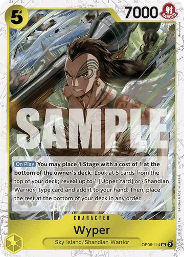Wyper OP06-114 (Alternate art)