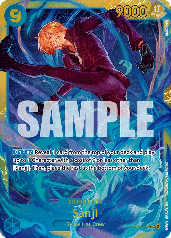 Sanji OP06-119 – One Piece Card Game Character