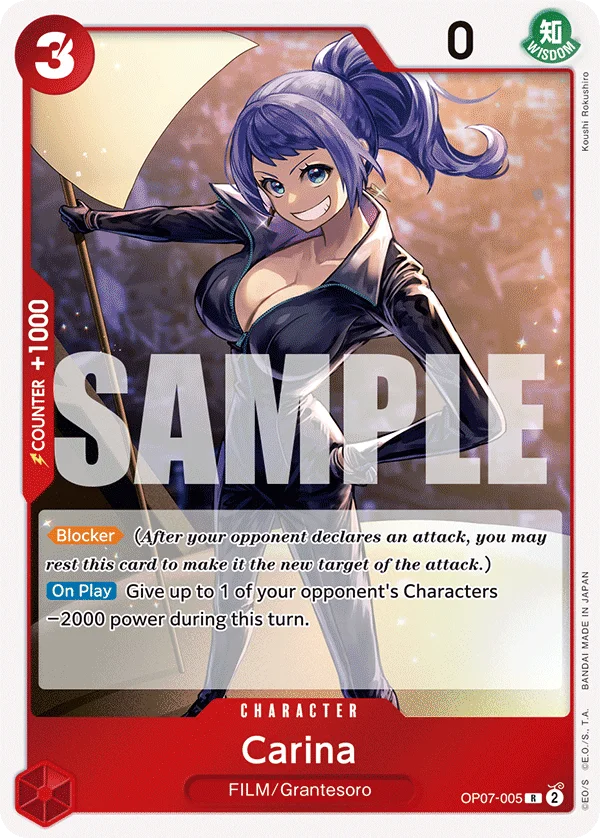 Carina OP07-005 – One Piece Card Game Character