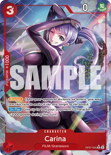 Carina OP07-005 (Alternate art)