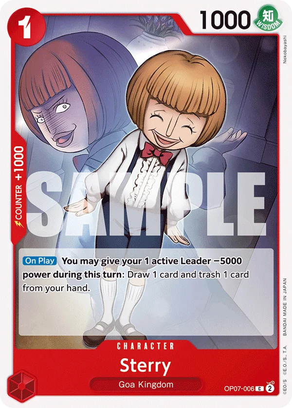 Sterry OP07-006 – One Piece Card Game Character