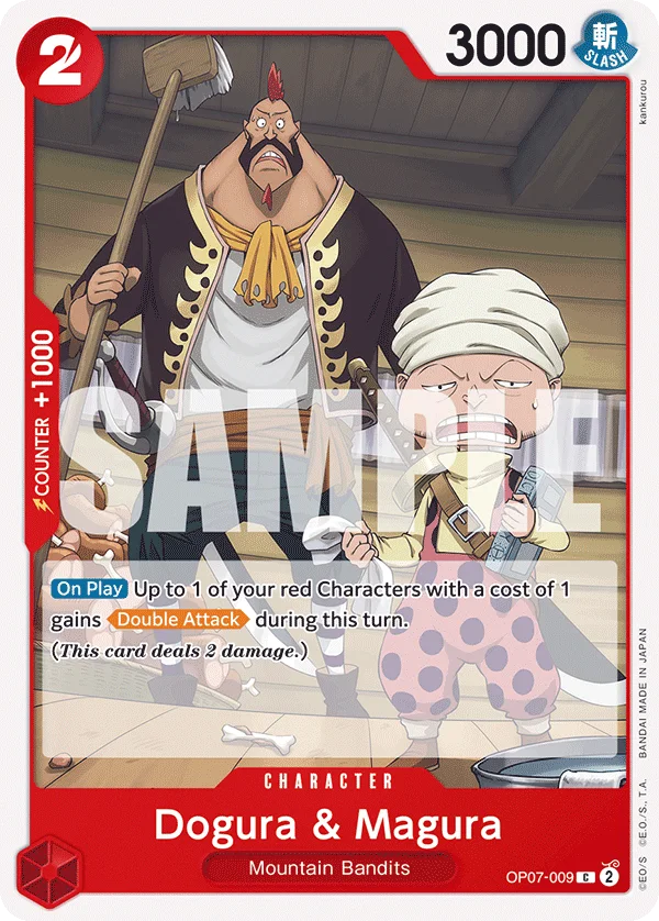 Dogura & Magura OP07-009 – One Piece Card Game Character