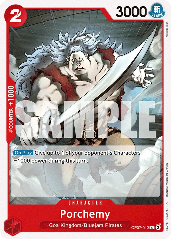 Porchemy OP07-012 – One Piece Card Game Character