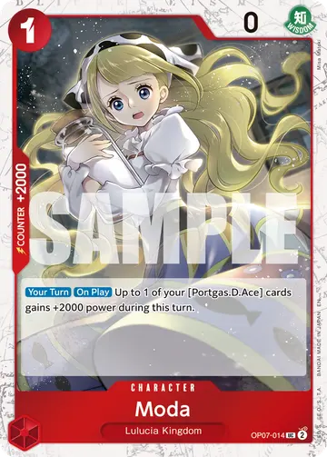 Moda OP07-014 (Alternate art)
