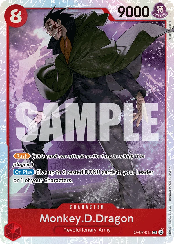 Monkey.D.Dragon OP07-015 – One Piece Card Game Character