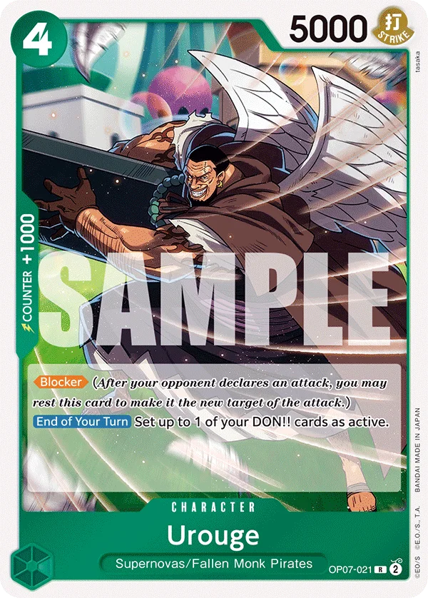 Urouge OP07-021 – One Piece Card Game Character