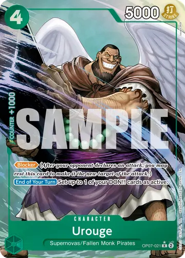 Urouge OP07-021 (Alternate art)