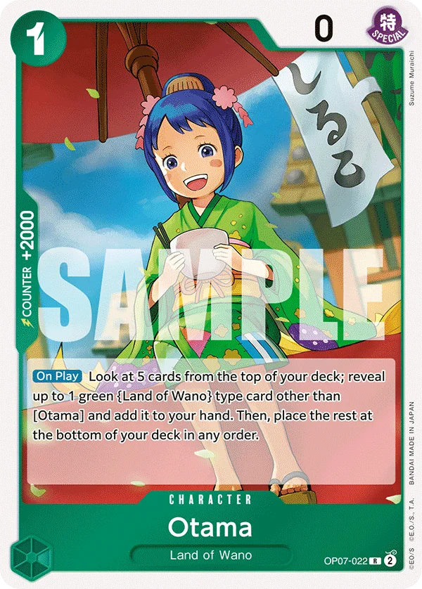 Otama OP07-022 – One Piece Card Game Character