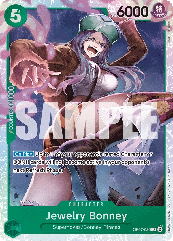 Jewelry Bonney OP07-026 – One Piece Card Game Character