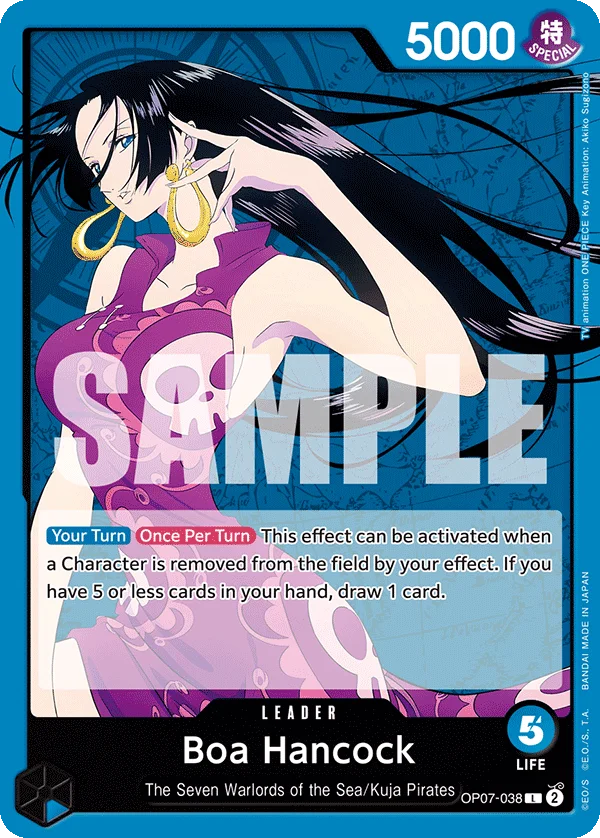 Boa Hancock OP07-038 – One Piece Card Game Leader