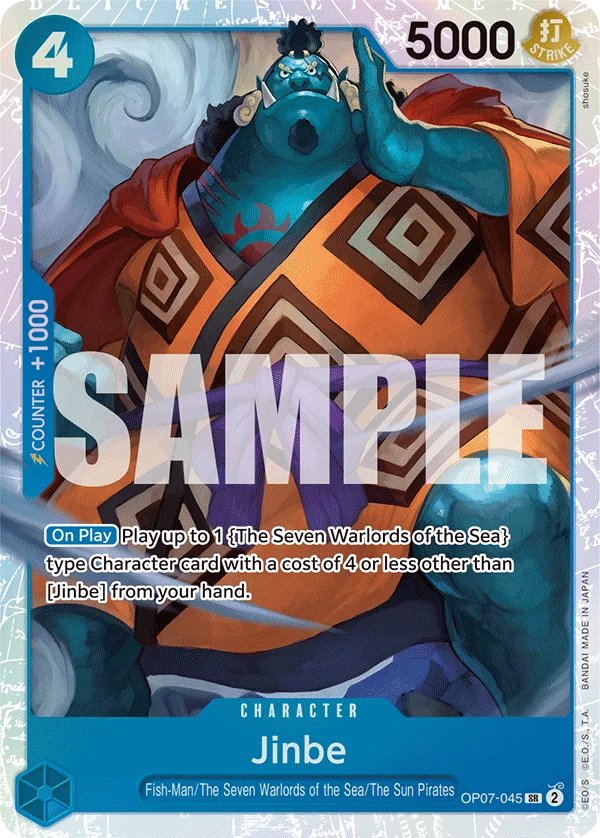 Jinbe OP07-045 – One Piece Card Game Character