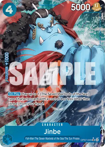 Jinbe OP07-045 (Alternate art)