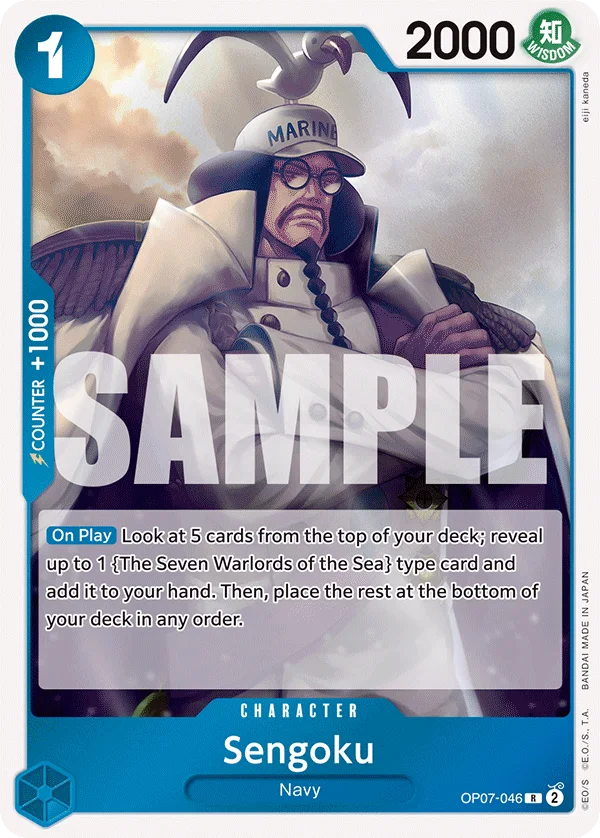 Sengoku OP07-046 – One Piece Card Game Character