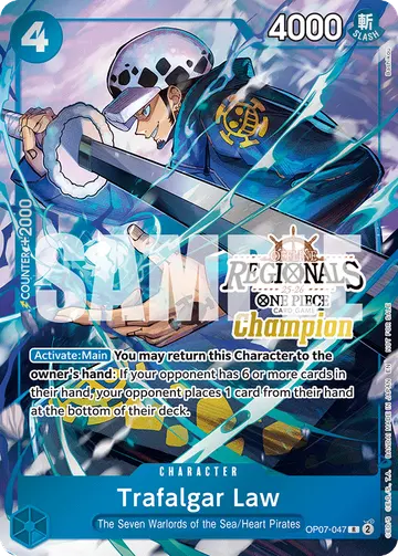Trafalgar Law OP07-047 (Alternate art)