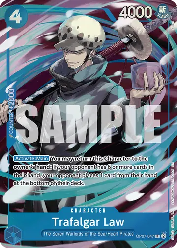 Trafalgar Law OP07-047 (Alternate art)