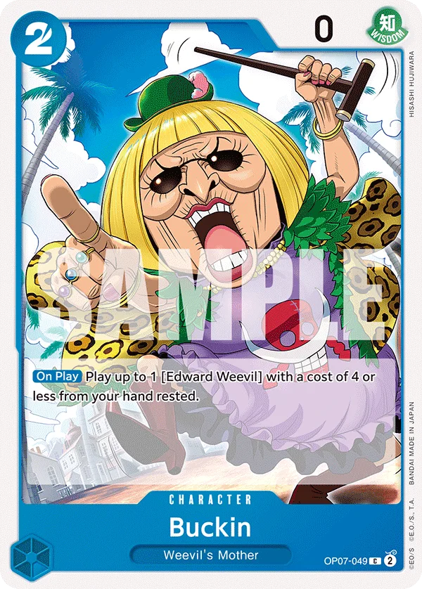 Buckin OP07-049 – One Piece Card Game Character