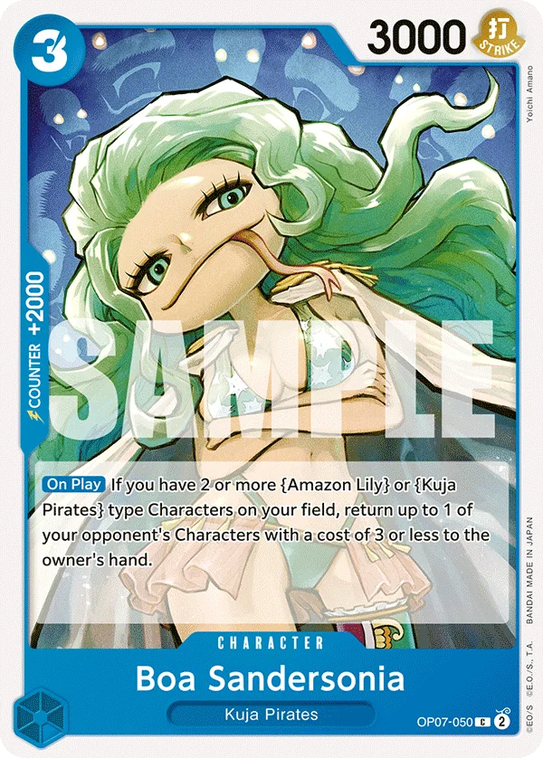 Boa Sandersonia OP07-050 – One Piece Card Game Character