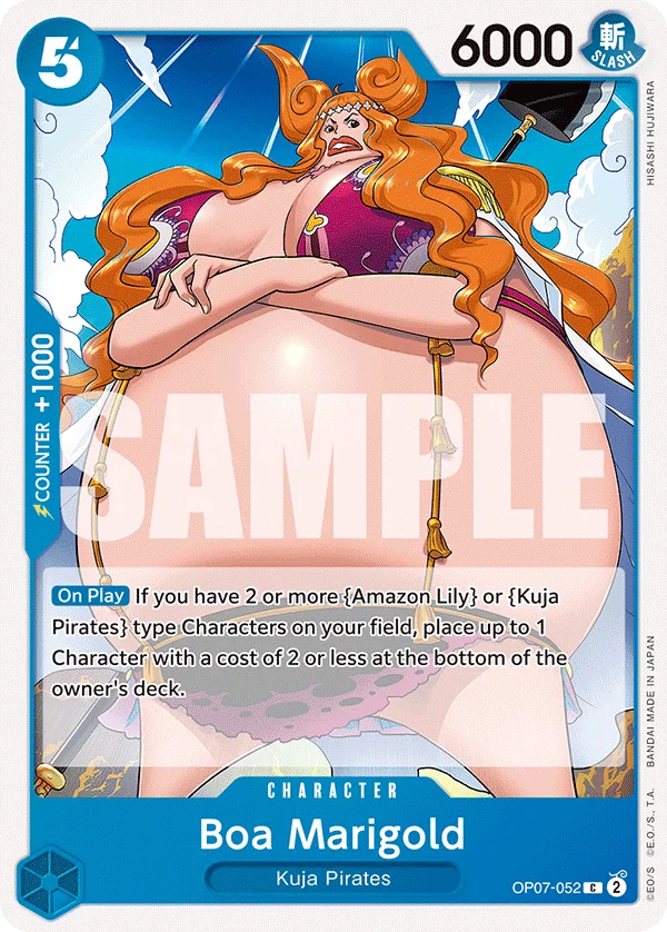 Boa Marigold OP07-052 – One Piece Card Game Character