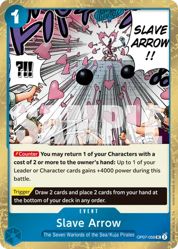 Slave Arrow OP07-056 (Alternate art)