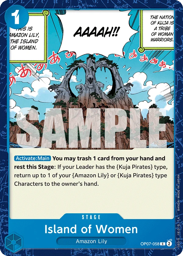 Island of Women OP07-058 – One Piece Card Game Stage