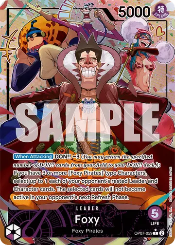 Foxy OP07-059 (Alternate art)