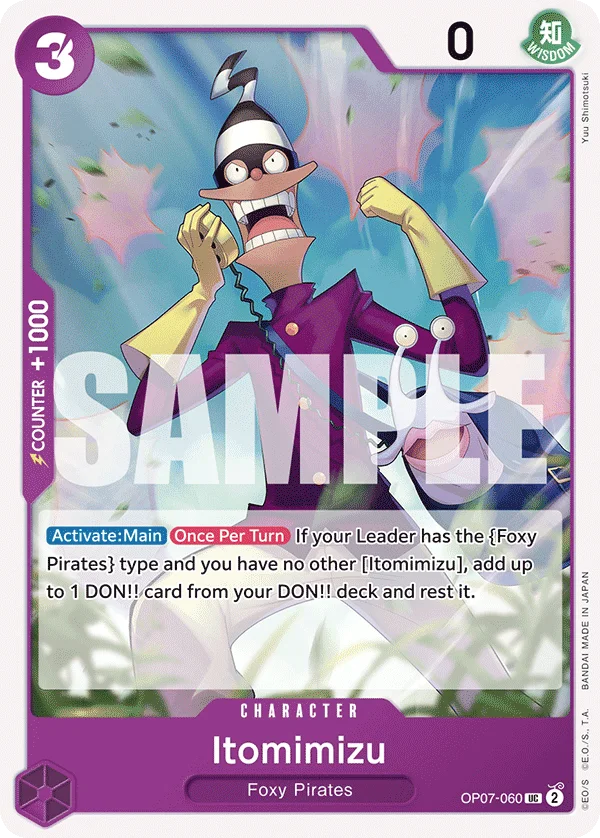 Itomimizu OP07-060 – One Piece Card Game Character