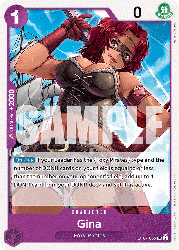 Gina OP07-065 – One Piece Card Game Character