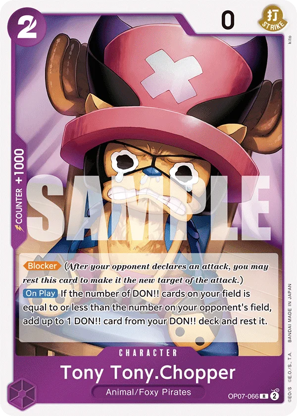 Tony Tony.Chopper OP07-066 – One Piece Card Game Character