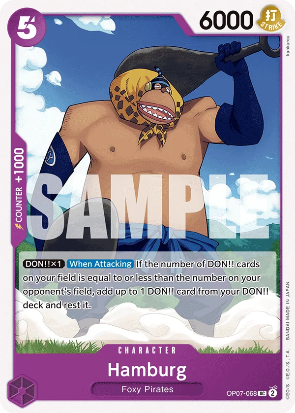 Hamburg OP07-068 – One Piece Card Game Character
