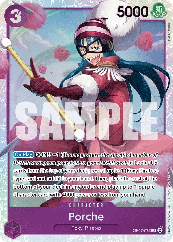Porche OP07-072 – One Piece Card Game Character