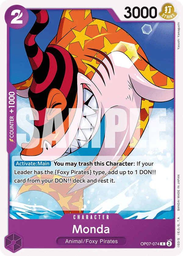 Monda OP07-074 – One Piece Card Game Character