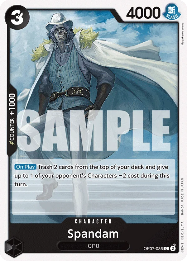 Spandam OP07-086 – One Piece Card Game Character