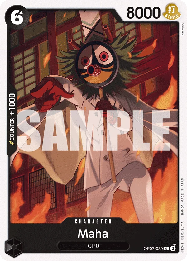 Maha OP07-089 – One Piece Card Game Character