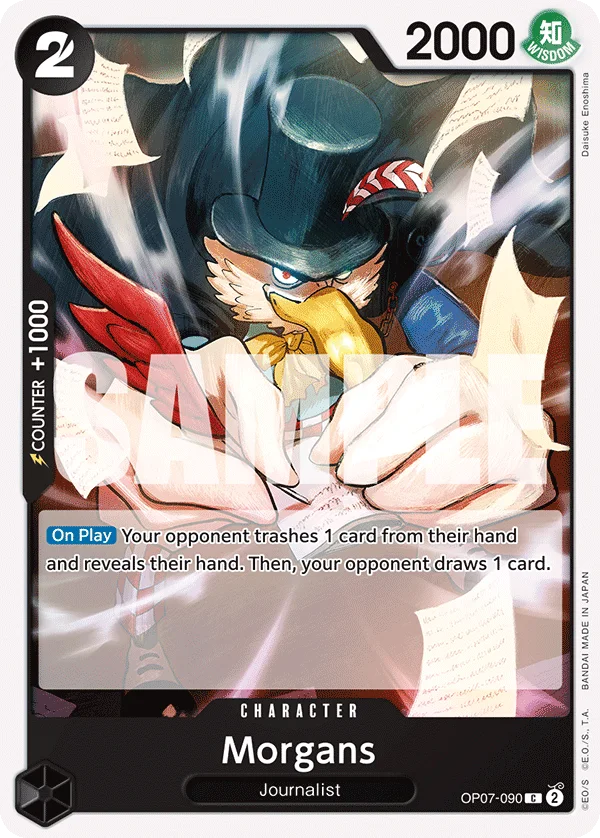 Morgans OP07-090 – One Piece Card Game Character