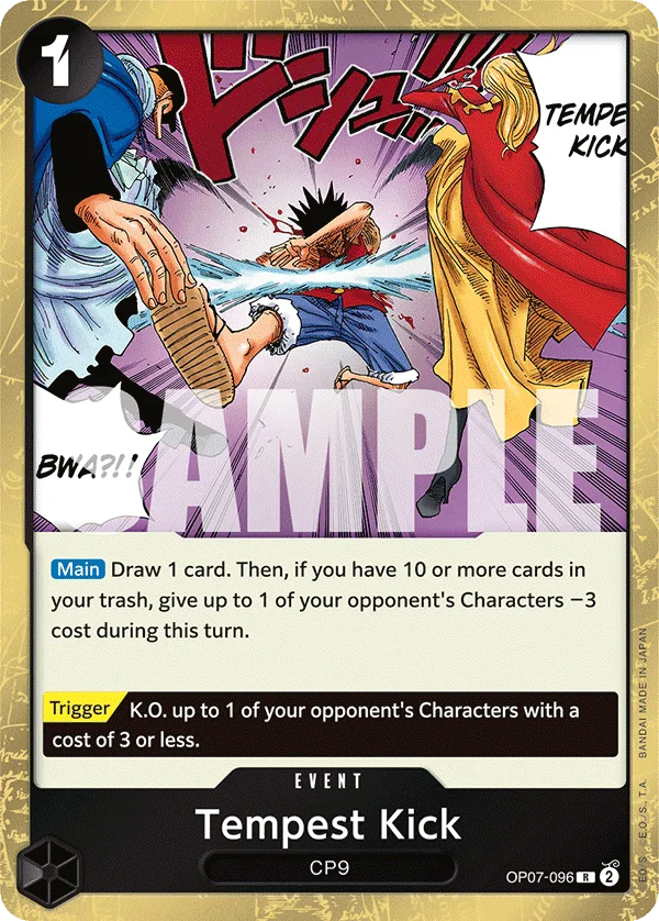 Tempest Kick OP07-096 – One Piece Card Game Event