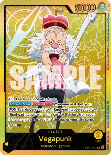 Vegapunk OP07-097 (Alternate art)