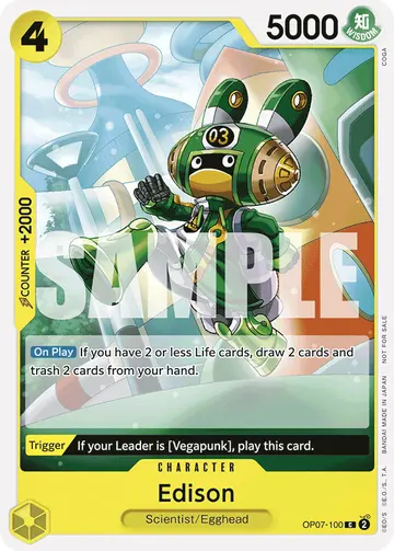 Edison OP07-100 (Alternate art)